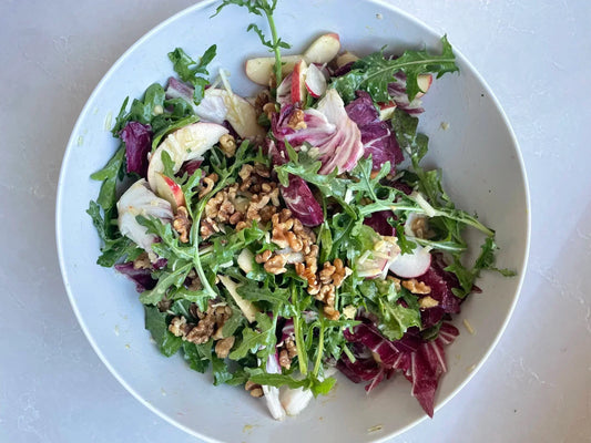 Bronte’s Rocket, Radicchio and Pear Salad
