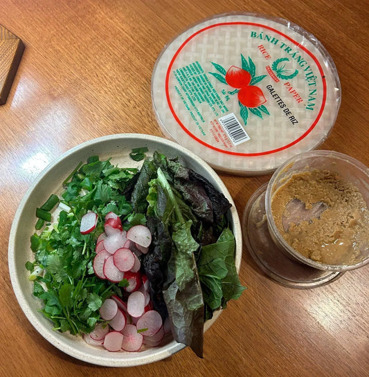 Amy’s Winter Rice Paper Rolls with Farm Veggies