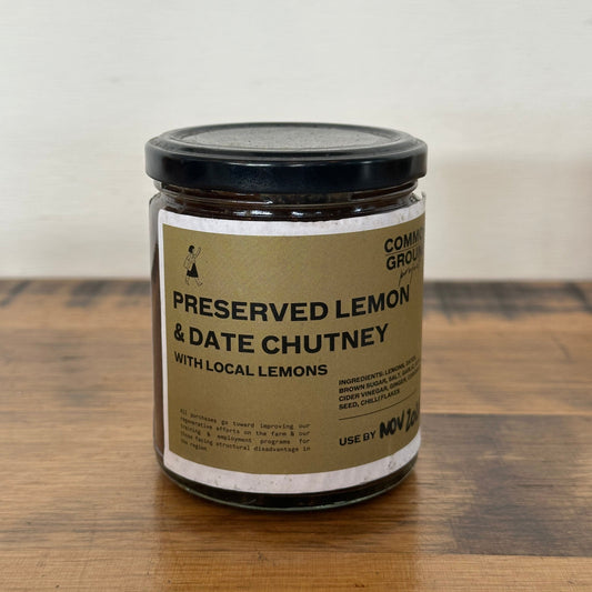 Preserved Lemon & Date Chutney