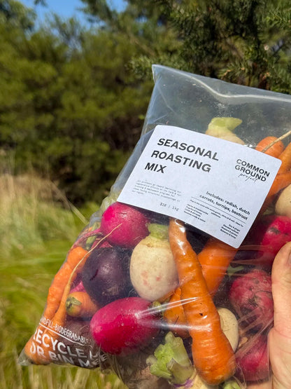 Organic seasonal roasting vegetable mix Australia